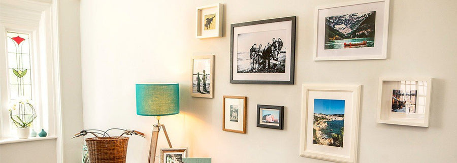 How to Hang Pictures Flush Against the Wall