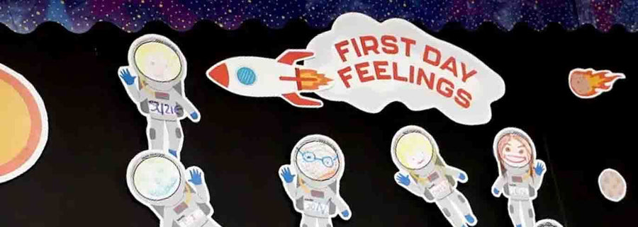 Make a 'First Day Feelings' Classroom Display