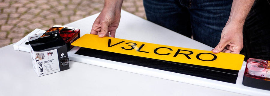 How to Fit a Car Number Plate Without Screws