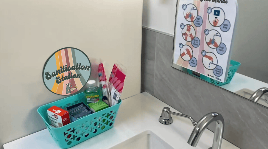 Make A Sanitisation Station for Your Classroom – Free Printables Included!