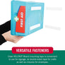 VELCRO® Brand Thin Clear Fastener Roll, 19mm x 4.5 m