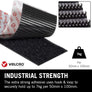 VELCRO® Brand Heavy Duty Stick On Strips 50mm x 100mm x 8 sets