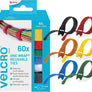 VELCRO® Brand Reusable Ties - Multi-Colour 12mm x 20cm x 60