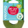 VELCRO® Brand ONE-WRAP® Plant Ties Pre-Cut 25pcs, VEL-30664-WEU, Suitable for Garden Tomatoes Flowers or Vegetables in Raised Beds, 20cm x 1.2cm, Green - Recycled Plastic