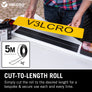 VELCRO® Brand Heavy Duty Stick On Tape 5 m - White