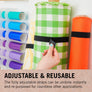 VELCRO® Brand ECO ONE WRAP® Roll 25mm x 3m, Black.