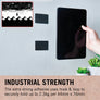 VELCRO® Brand ECO Heavy Duty Strips 44mm x 76mm - Black - Pack of 2