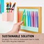 VELCRO® Brand ECO Stick On Tape 22mm x 3m. White.