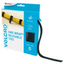 VELCRO® Brand ONE-WRAP® Reusable Tie, 10mm x 15m, Black
