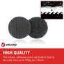 VELCRO® Brand | Stick On Coins | Double Sided Hook & Loop Self Adhesive Sticky Coins Perfect for Room Décor & Home, Office, Garage Use | Black | 19mm x 19mm | Pack of 200