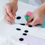 Ovals - VELCRO® Brand Stick On For Fabrics Ovals In White