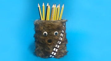 DIY Chewbacca Pencil Pot