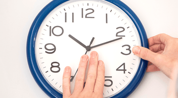 How to Hang a Wall Clock Without Nails or Drilling