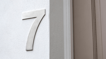 How to Attach House Numbers to Brick Without Drilling