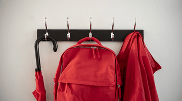 How to Mount a Coat Rack on the Wall Without Drilling
