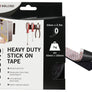 VELCRO® Brand Heavy Duty Stick On Tape 2.5m - Black