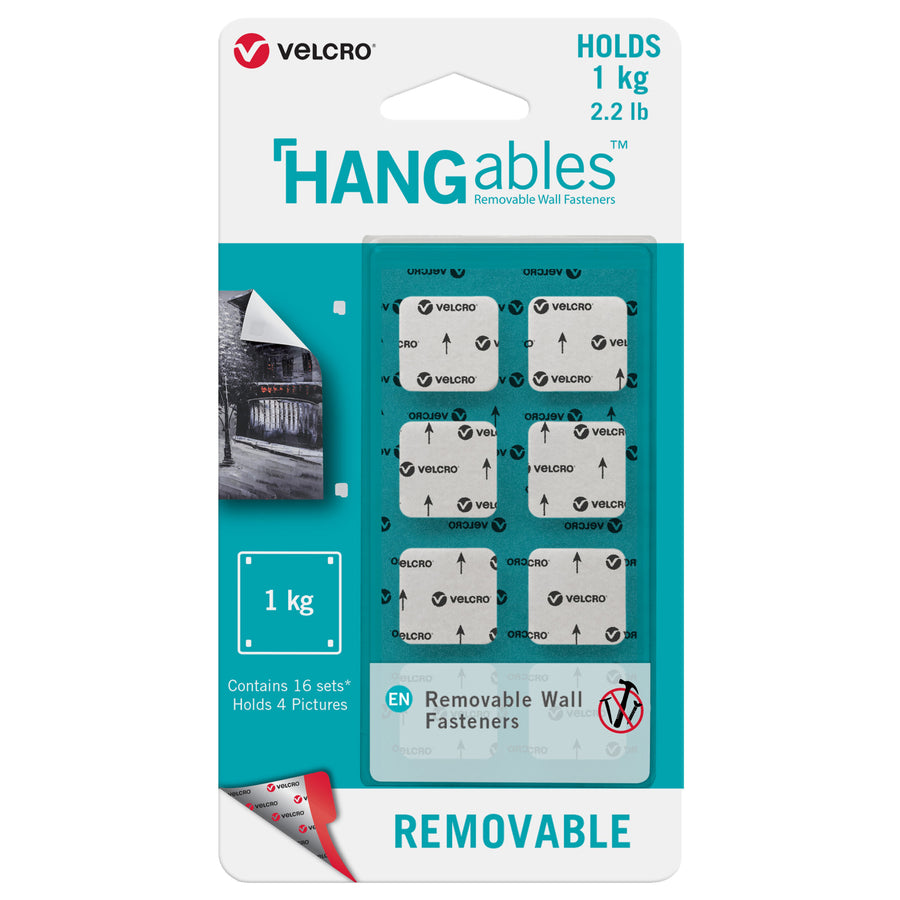 VELCRO® Brand HANGables® Picture Hanging Small Squares