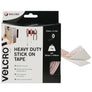 VELCRO® Brand Heavy Duty Stick On Tape 2.5m - White
