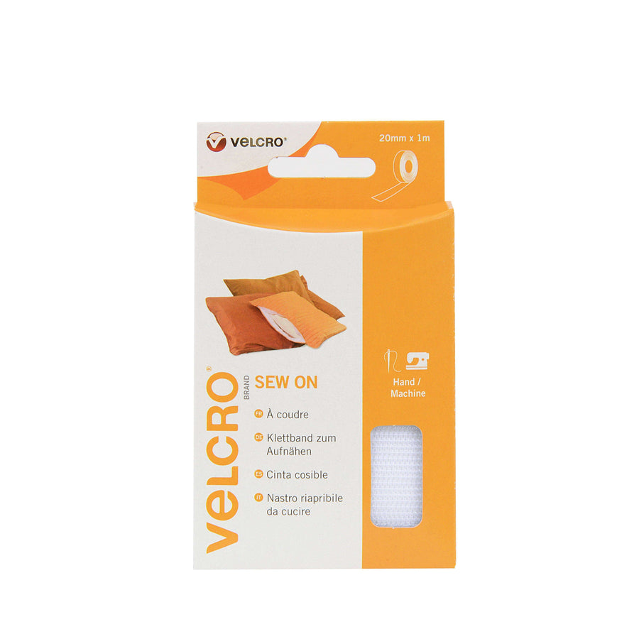 Tape - VELCRO® Brand Sew On Tape 1m In White