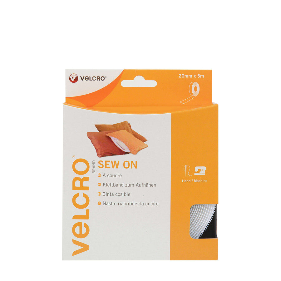 Tape - VELCRO® Brand Sew On Tape 5m In White