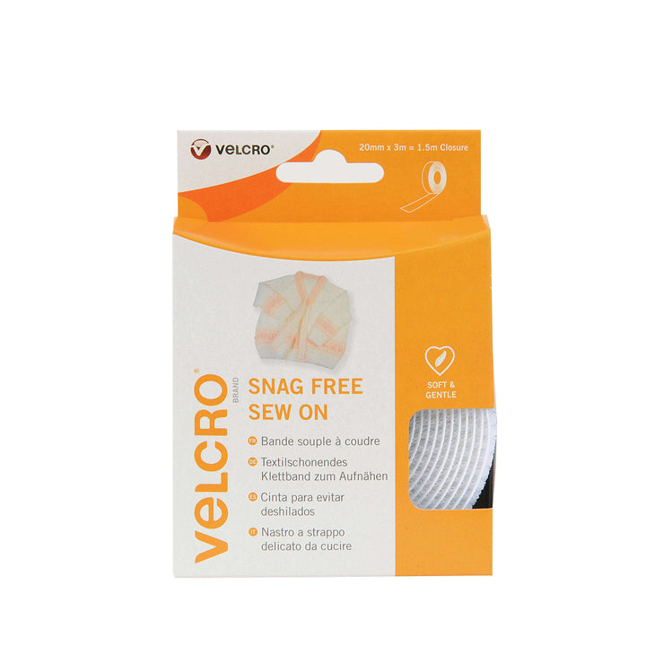 Tape - VELCRO® Brand Snag Free Sew On Tape 3m In White